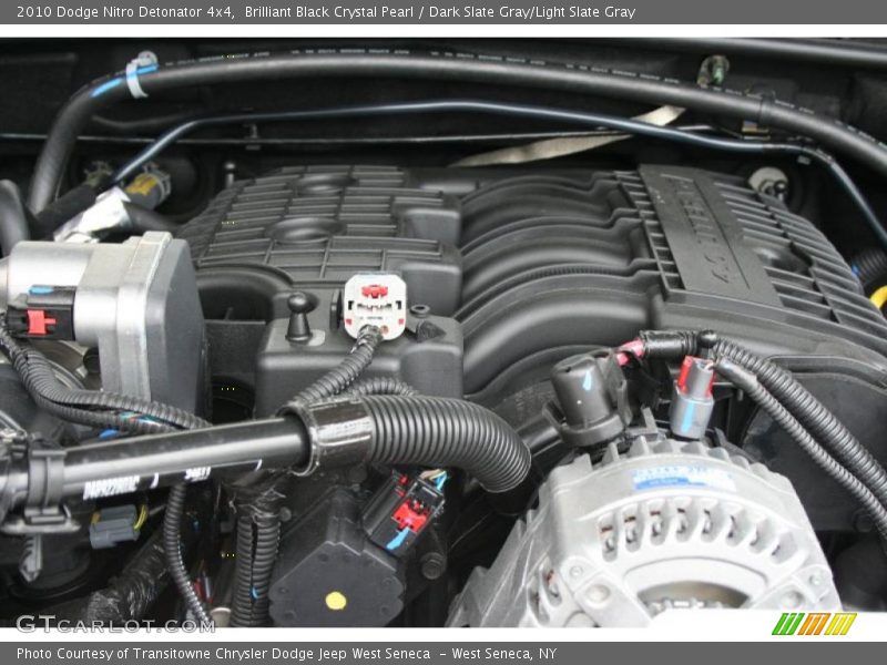 Brilliant Black Crystal Pearl / Dark Slate Gray/Light Slate Gray 2010 Dodge Nitro Detonator 4x4