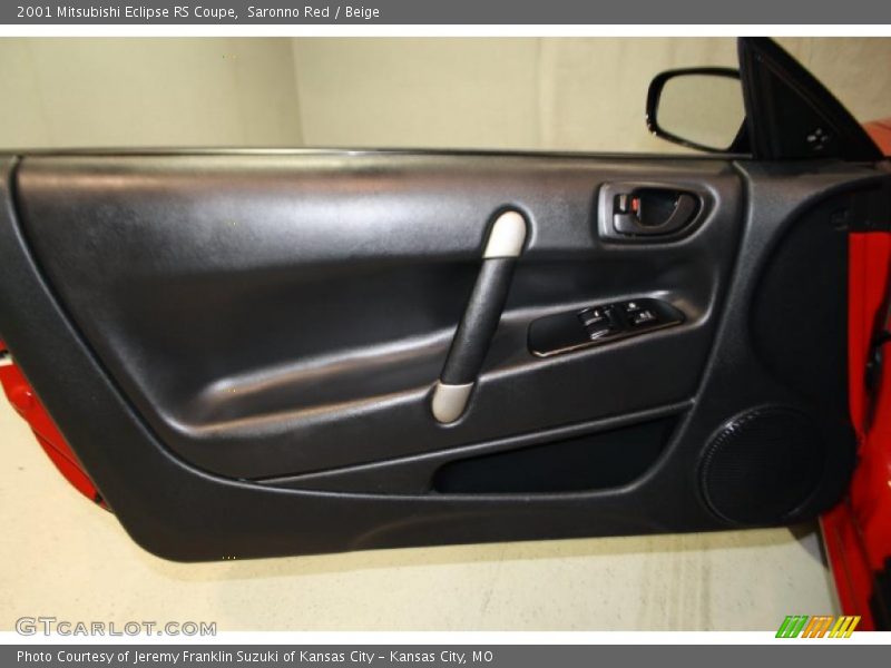 Saronno Red / Beige 2001 Mitsubishi Eclipse RS Coupe