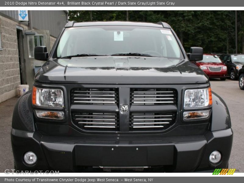 Brilliant Black Crystal Pearl / Dark Slate Gray/Light Slate Gray 2010 Dodge Nitro Detonator 4x4