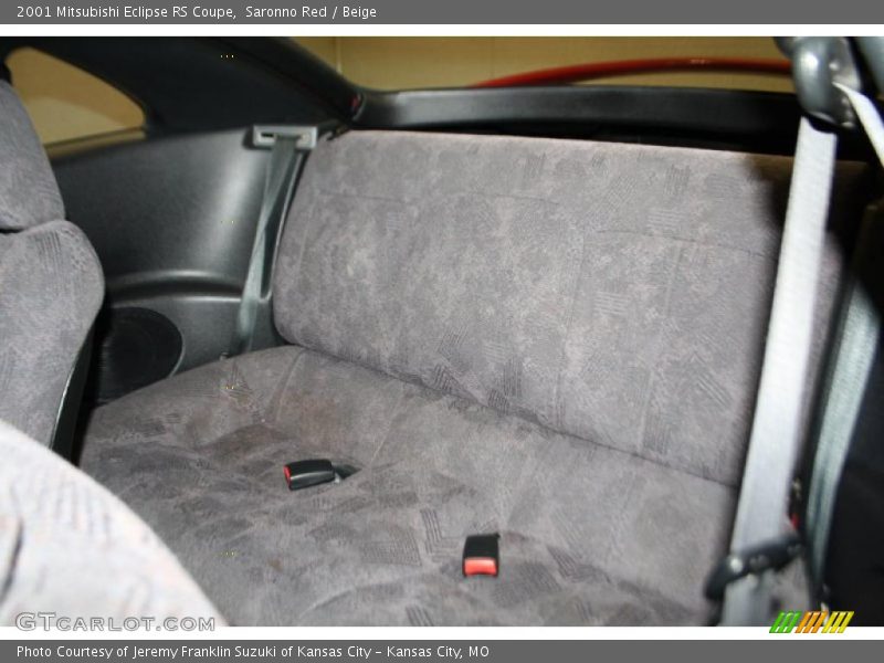 Saronno Red / Beige 2001 Mitsubishi Eclipse RS Coupe