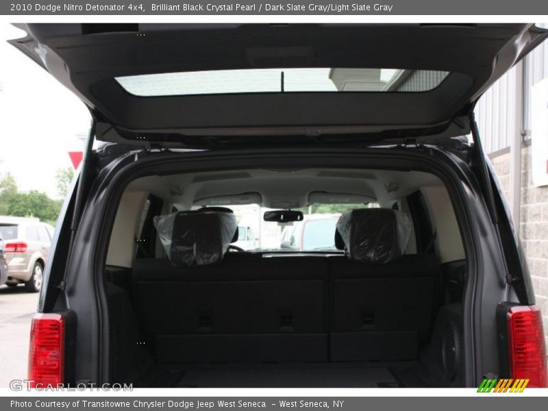 Brilliant Black Crystal Pearl / Dark Slate Gray/Light Slate Gray 2010 Dodge Nitro Detonator 4x4