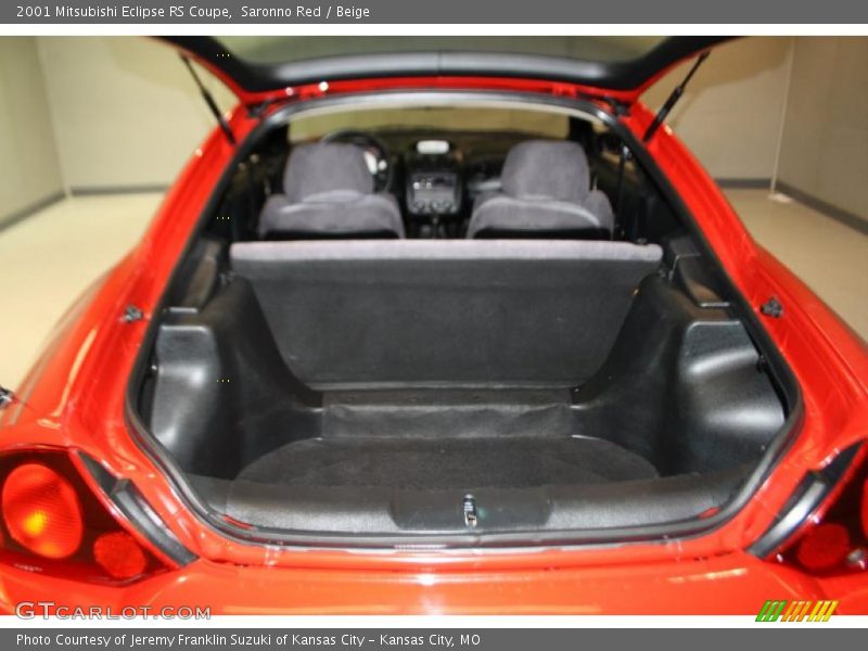Saronno Red / Beige 2001 Mitsubishi Eclipse RS Coupe
