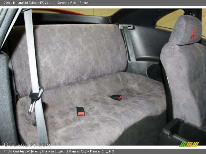 Saronno Red / Beige 2001 Mitsubishi Eclipse RS Coupe