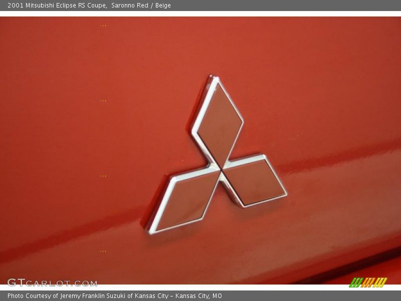 Saronno Red / Beige 2001 Mitsubishi Eclipse RS Coupe