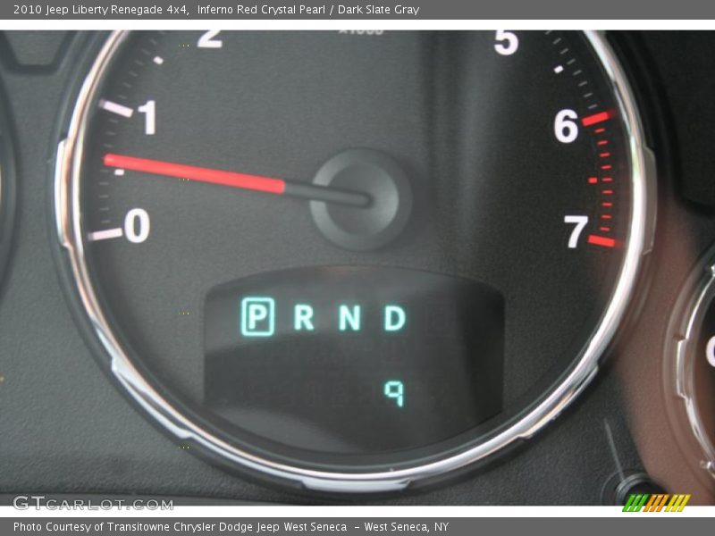Inferno Red Crystal Pearl / Dark Slate Gray 2010 Jeep Liberty Renegade 4x4