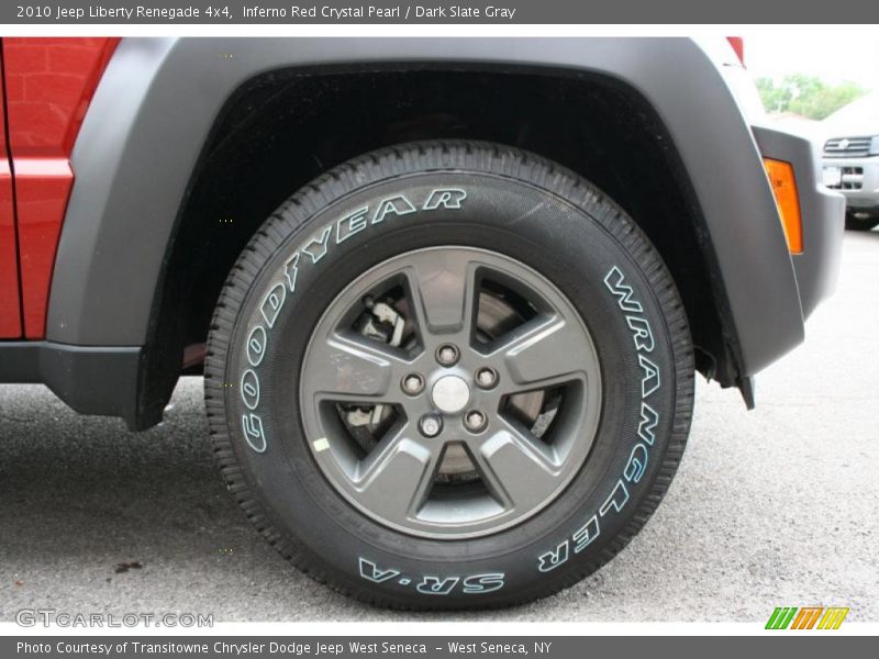 Inferno Red Crystal Pearl / Dark Slate Gray 2010 Jeep Liberty Renegade 4x4