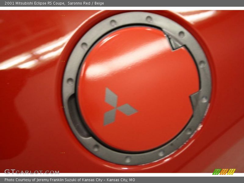 Saronno Red / Beige 2001 Mitsubishi Eclipse RS Coupe