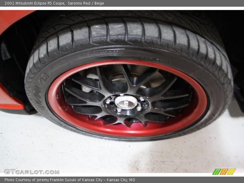 Saronno Red / Beige 2001 Mitsubishi Eclipse RS Coupe