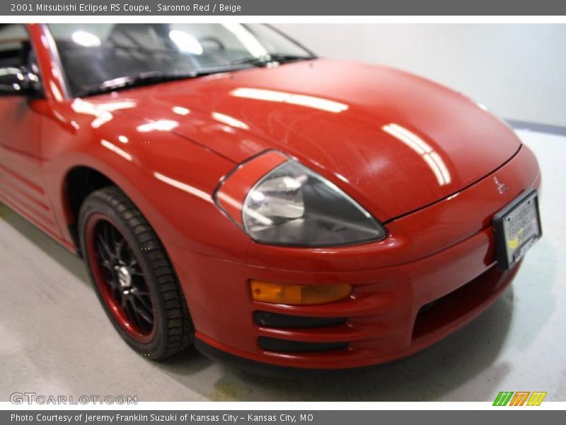Saronno Red / Beige 2001 Mitsubishi Eclipse RS Coupe