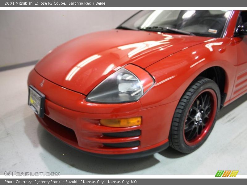 Saronno Red / Beige 2001 Mitsubishi Eclipse RS Coupe