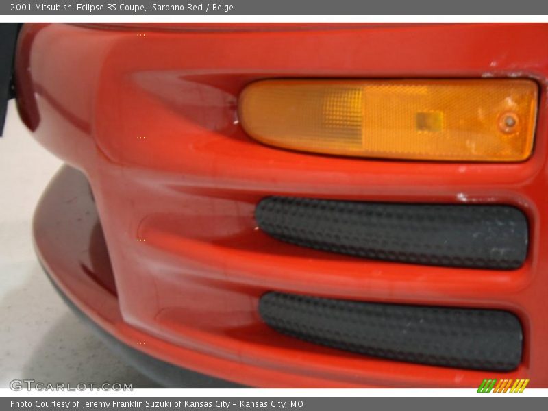 Saronno Red / Beige 2001 Mitsubishi Eclipse RS Coupe