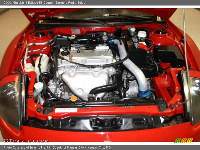 Saronno Red / Beige 2001 Mitsubishi Eclipse RS Coupe