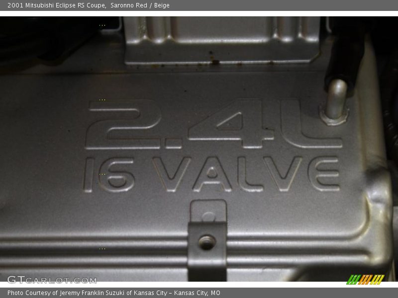Saronno Red / Beige 2001 Mitsubishi Eclipse RS Coupe