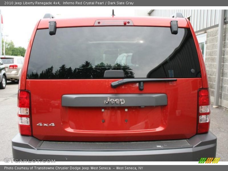 Inferno Red Crystal Pearl / Dark Slate Gray 2010 Jeep Liberty Renegade 4x4