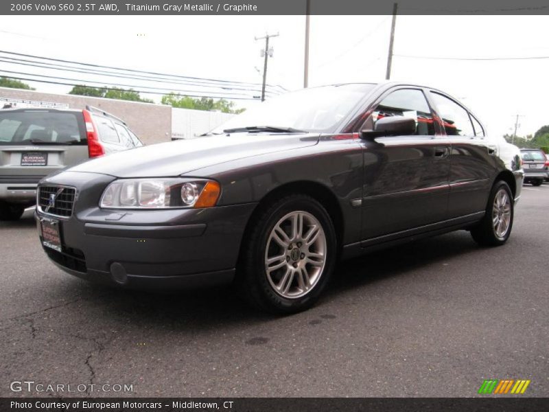 Titanium Gray Metallic / Graphite 2006 Volvo S60 2.5T AWD