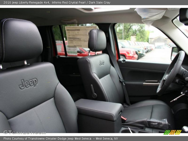 Inferno Red Crystal Pearl / Dark Slate Gray 2010 Jeep Liberty Renegade 4x4