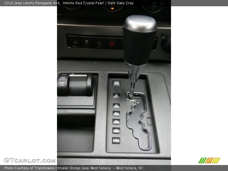 Inferno Red Crystal Pearl / Dark Slate Gray 2010 Jeep Liberty Renegade 4x4