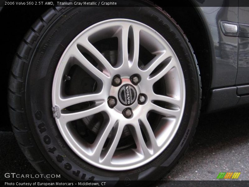 Titanium Gray Metallic / Graphite 2006 Volvo S60 2.5T AWD