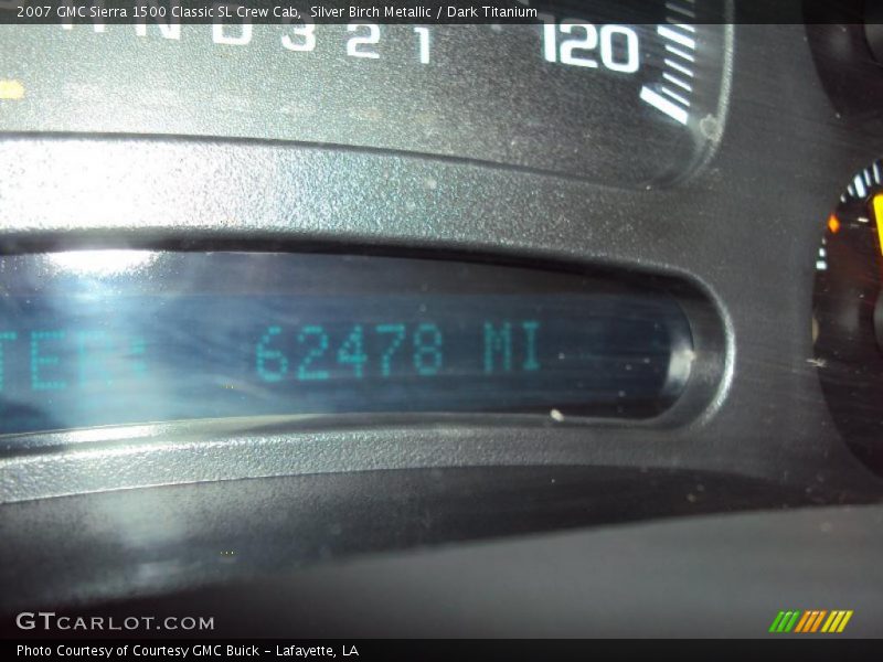 Silver Birch Metallic / Dark Titanium 2007 GMC Sierra 1500 Classic SL Crew Cab