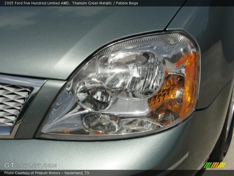 Titanium Green Metallic / Pebble Beige 2005 Ford Five Hundred Limited AWD