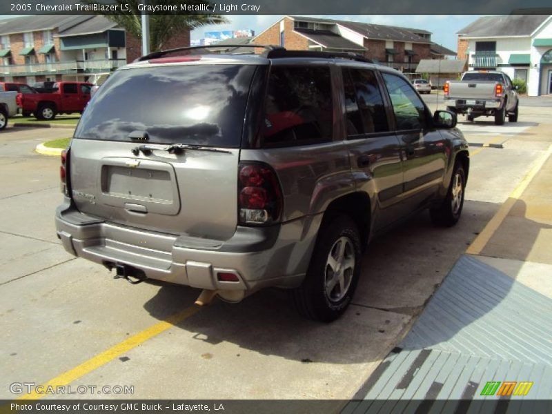Graystone Metallic / Light Gray 2005 Chevrolet TrailBlazer LS