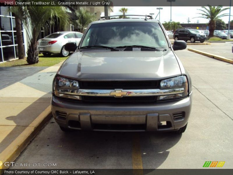 Graystone Metallic / Light Gray 2005 Chevrolet TrailBlazer LS