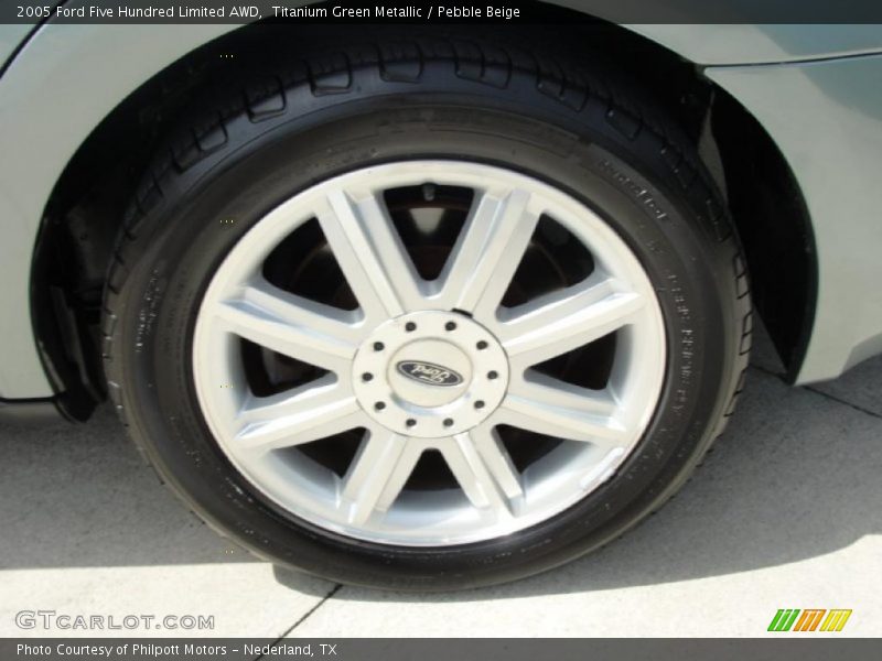 Titanium Green Metallic / Pebble Beige 2005 Ford Five Hundred Limited AWD