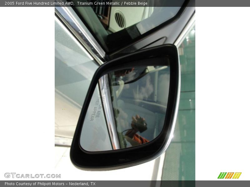 Titanium Green Metallic / Pebble Beige 2005 Ford Five Hundred Limited AWD