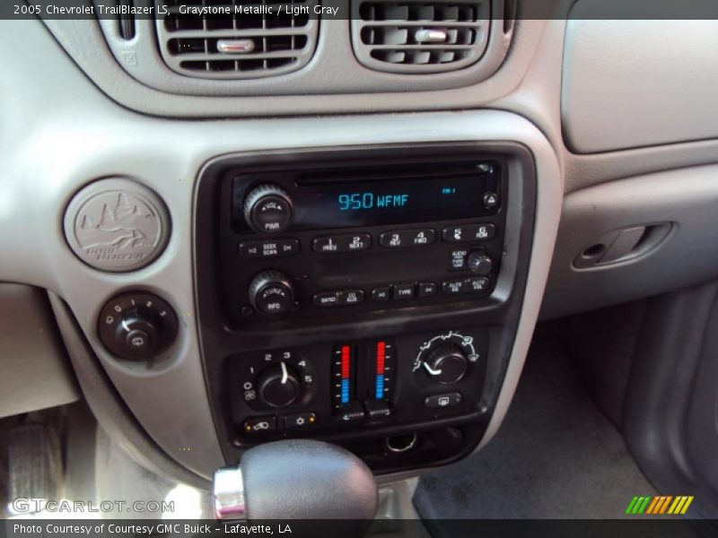 Graystone Metallic / Light Gray 2005 Chevrolet TrailBlazer LS