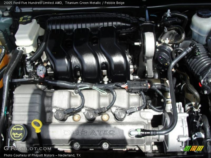 Titanium Green Metallic / Pebble Beige 2005 Ford Five Hundred Limited AWD