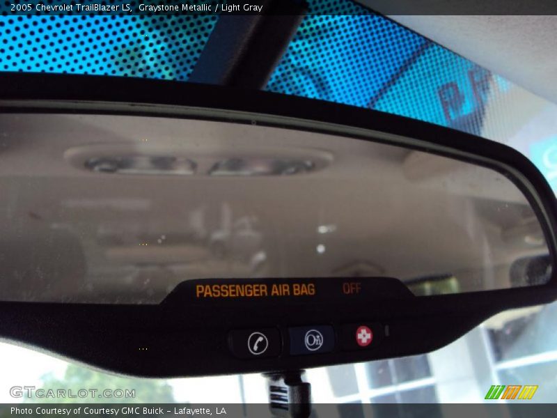 Graystone Metallic / Light Gray 2005 Chevrolet TrailBlazer LS