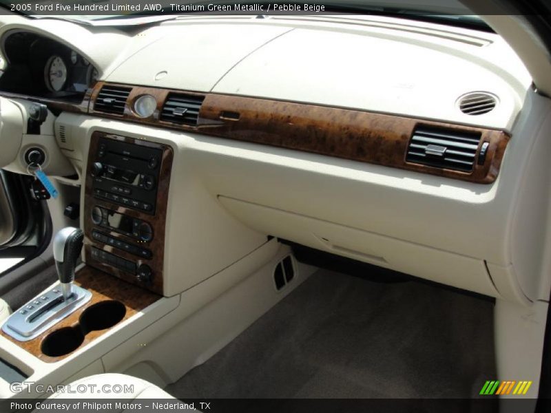 Titanium Green Metallic / Pebble Beige 2005 Ford Five Hundred Limited AWD
