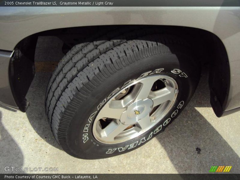Graystone Metallic / Light Gray 2005 Chevrolet TrailBlazer LS