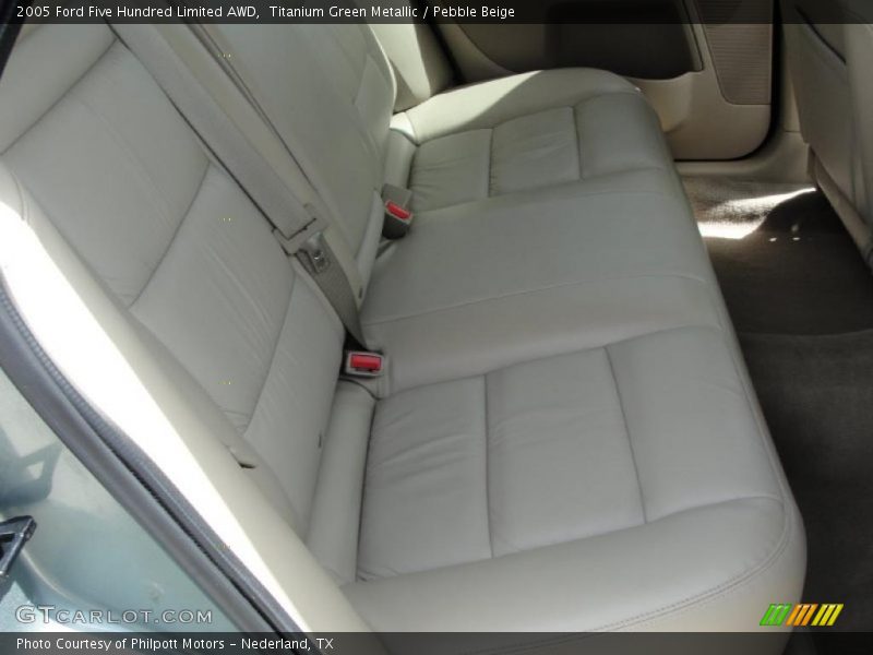 Titanium Green Metallic / Pebble Beige 2005 Ford Five Hundred Limited AWD