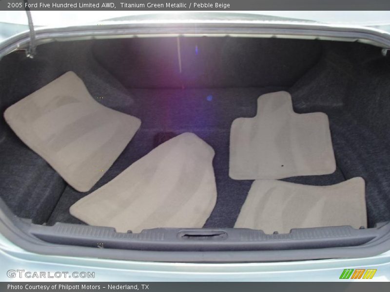 Titanium Green Metallic / Pebble Beige 2005 Ford Five Hundred Limited AWD