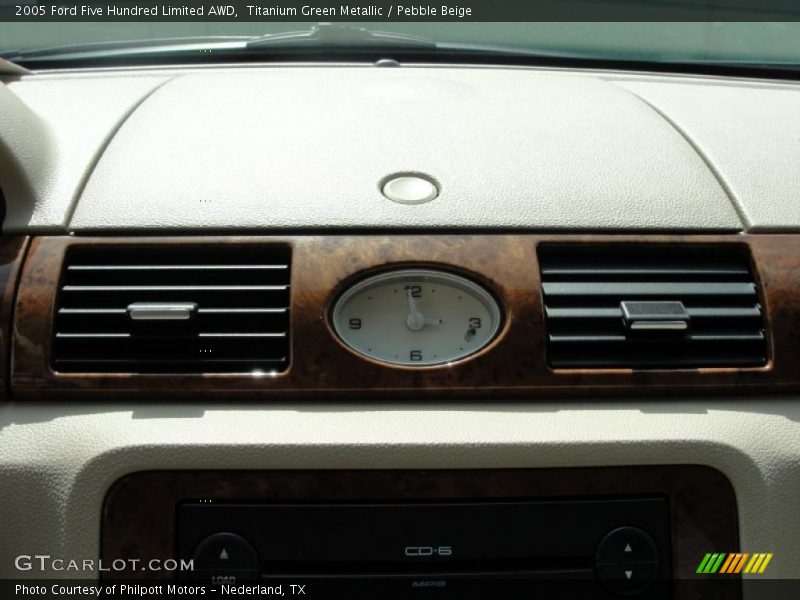 Titanium Green Metallic / Pebble Beige 2005 Ford Five Hundred Limited AWD
