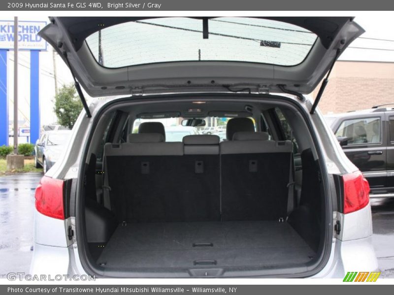 Bright Silver / Gray 2009 Hyundai Santa Fe GLS 4WD