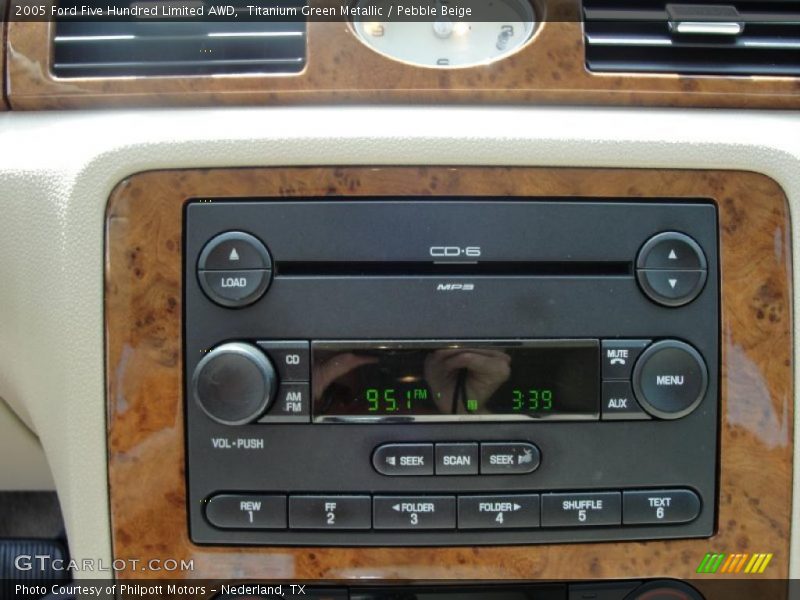 Titanium Green Metallic / Pebble Beige 2005 Ford Five Hundred Limited AWD