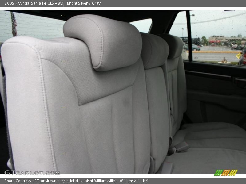 Bright Silver / Gray 2009 Hyundai Santa Fe GLS 4WD