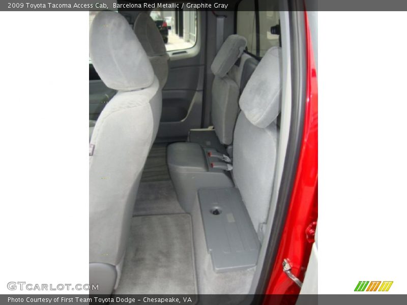 Barcelona Red Metallic / Graphite Gray 2009 Toyota Tacoma Access Cab