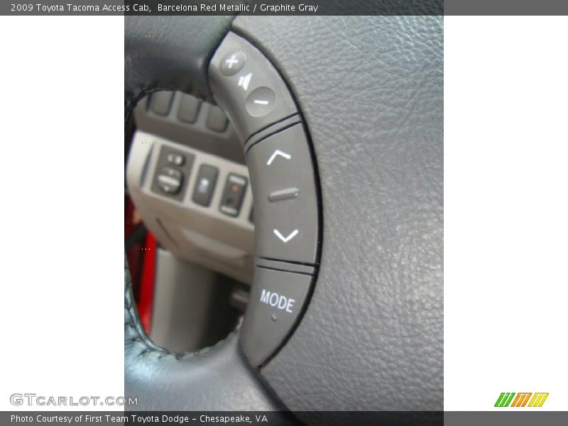 Barcelona Red Metallic / Graphite Gray 2009 Toyota Tacoma Access Cab