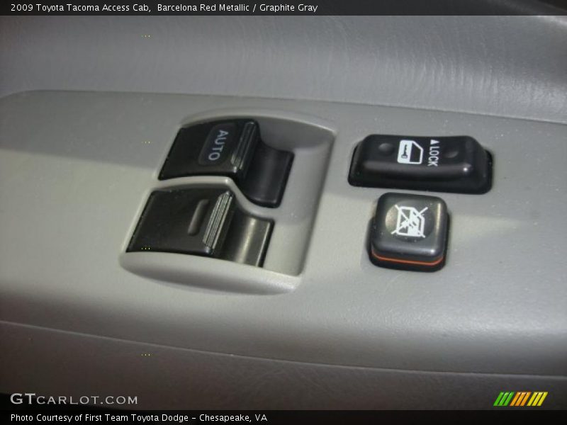 Barcelona Red Metallic / Graphite Gray 2009 Toyota Tacoma Access Cab