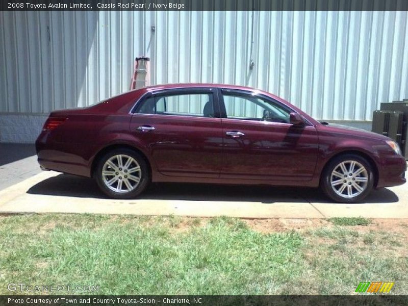 Cassis Red Pearl / Ivory Beige 2008 Toyota Avalon Limited