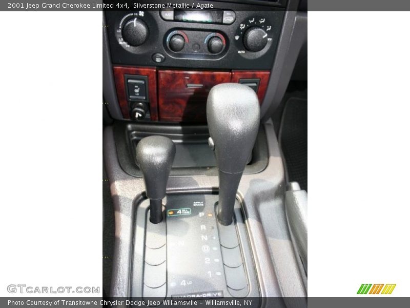 Silverstone Metallic / Agate 2001 Jeep Grand Cherokee Limited 4x4