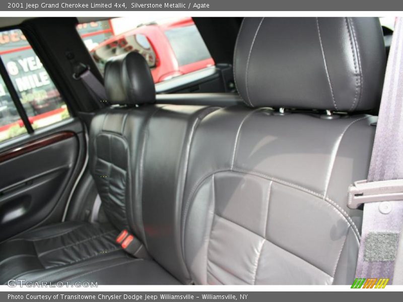 Silverstone Metallic / Agate 2001 Jeep Grand Cherokee Limited 4x4