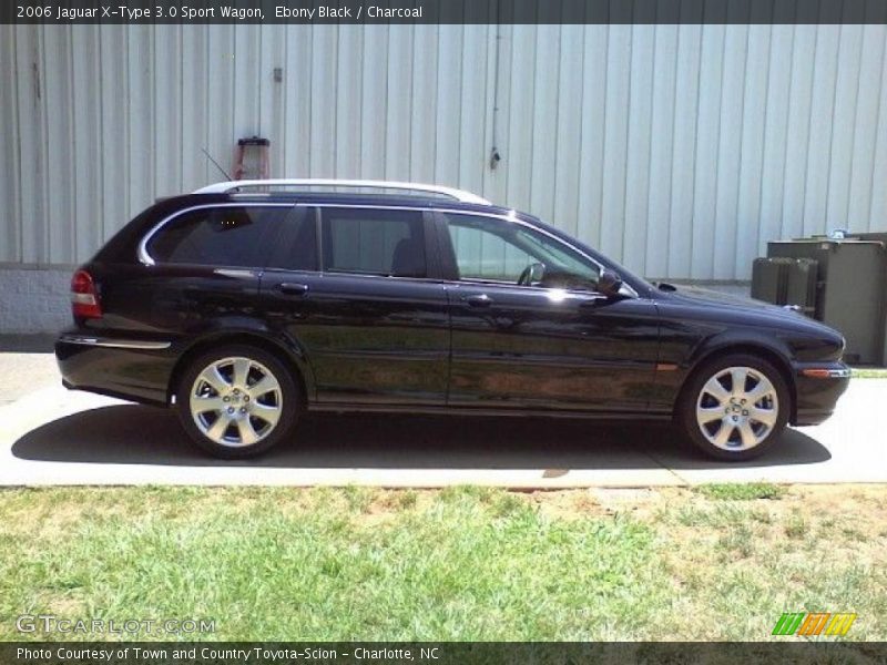 Ebony Black / Charcoal 2006 Jaguar X-Type 3.0 Sport Wagon