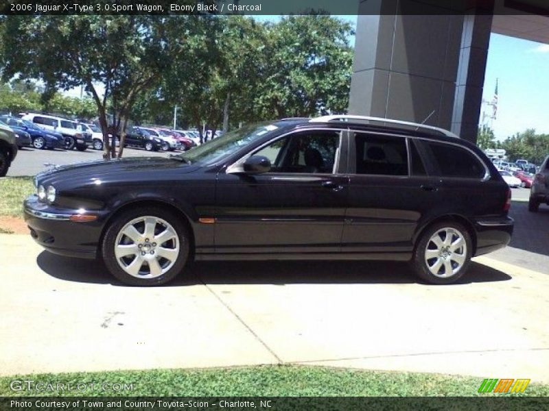 Ebony Black / Charcoal 2006 Jaguar X-Type 3.0 Sport Wagon