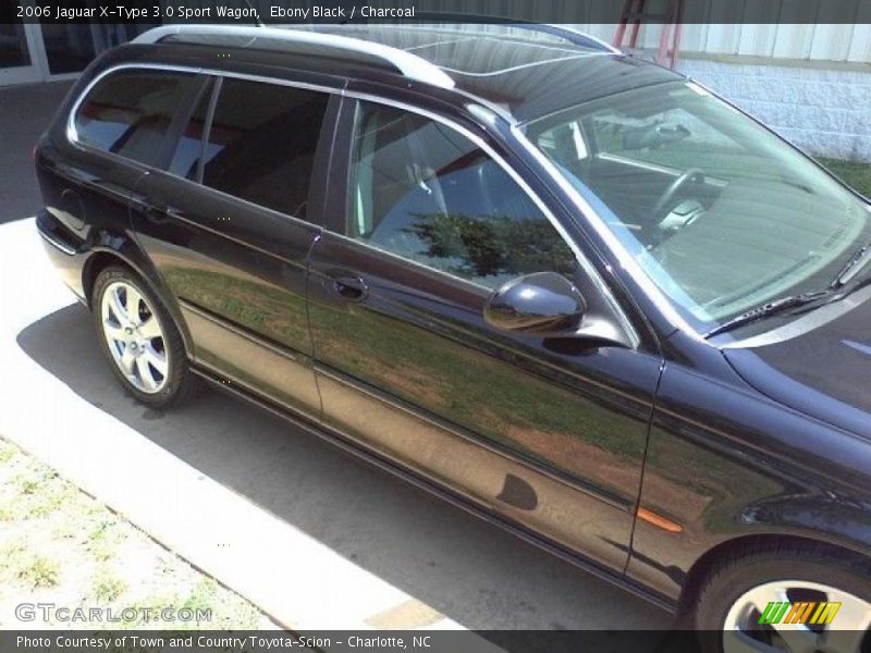 Ebony Black / Charcoal 2006 Jaguar X-Type 3.0 Sport Wagon