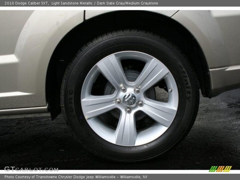 Light Sandstone Metallic / Dark Slate Gray/Medium Graystone 2010 Dodge Caliber SXT