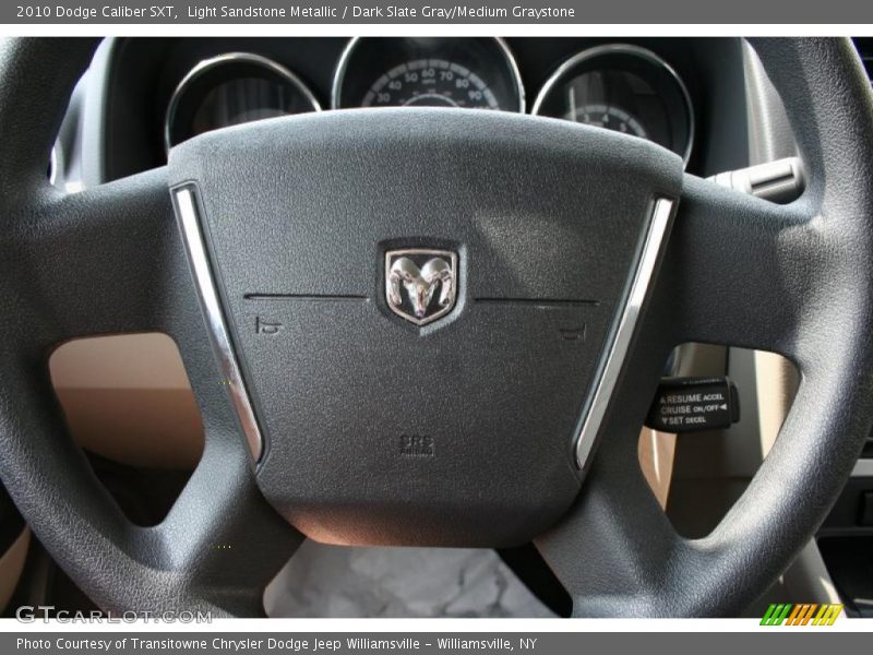 Light Sandstone Metallic / Dark Slate Gray/Medium Graystone 2010 Dodge Caliber SXT